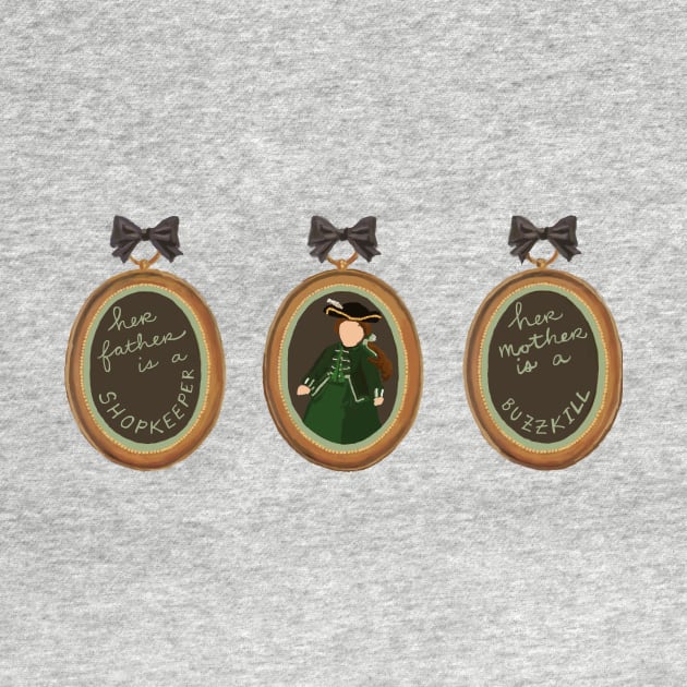 Felicity Family Portrait Minis by hannah2ifbysea